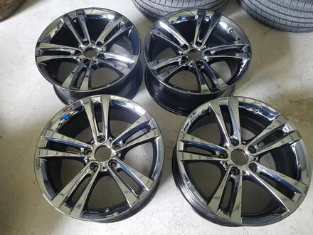 [GSW]BMW 320D 휠복원수리 휠도색후기[블랙크롬][전주휠복원수리][익산휠복원수리][대전휠복원수리][광주휠복원수리] / 광주 서구 매월동