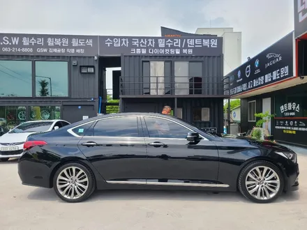 제네시스 G80 19인치 휠수리 / 광주 서구 매월동