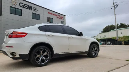 BMW X6 휠도장 블랙크롬 / 광주 서구 매월동