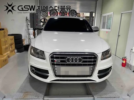 분당 아우디 SQ5 21인치휠 다이아컷팅 휠복원 작업 신품처럼 반짝이게 / 광주 서구 매월동