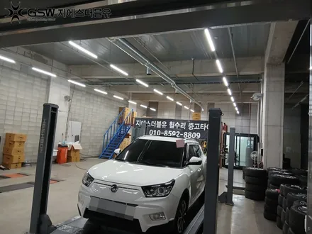 교체 대신 복원! 티볼리 18인치 다이아컷팅 휠 부산 작업 후기 / 광주 서구 매월동