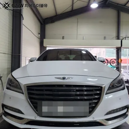 광주 제네시스 G80 휠 긁힘 복원 19인치 반광 스퍼터링 / 광주 서구 매월동