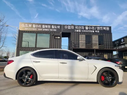 G7019인치 휠복원휠도색[광주G70휠복원][G70스퍼터링도장][전주G70휠도색][순천휠복원수리][광주휠도색수리][전주휠도색수리][GV80휠복원][G80 20인치휠복원도색] / 광주 서구 매월동