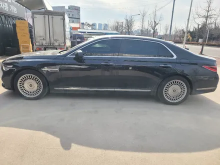 제네시스 G90 휠 복원 [수입차휠수리 수입차휠복원 전주휠 익산휠 군산휠 대전휠 광주휠 광주휠수리 광주휠복원 광주중고차 광주매월동 광주맛집 전주휠수리 전주휠복원 스퍼터링] / 광주 서구 매월동