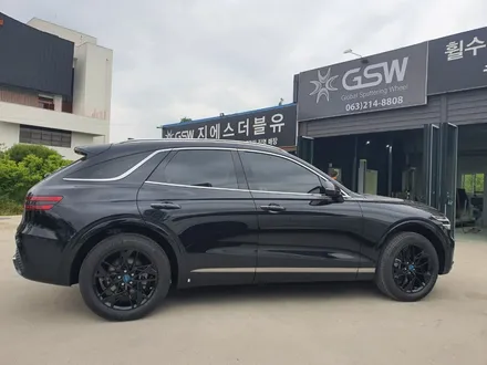 [제네시스GV70 휠 도장] 지에스더블유 수입차휠수리 수입차휠복원 전주휠 익산휠 군산휠 대전휠 광주휠 전주휠수리 전주휠복원 스퍼터링 블랙크롬 분체도장 휠도장 휠도색 / 광주 서구 매월동