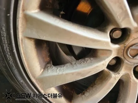 광주 렉서스 휠복원 잘하는 곳! IS 250 17인치 오래된 휠 새휠로 만들기 / 광주 서구 매월동
