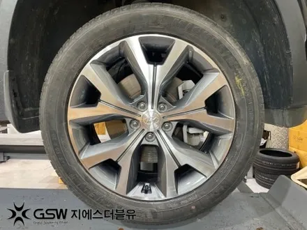 팰리세이드 휠복원 20인치 다이아컷팅 휠 복원장착 작업 후기입니다. / 광주 서구 매월동