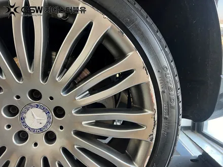 벤츠 S500 20인치휠 스크래치 광주 휠복원 잘하는 업체! 지에스 더블유! / 광주 서구 매월동