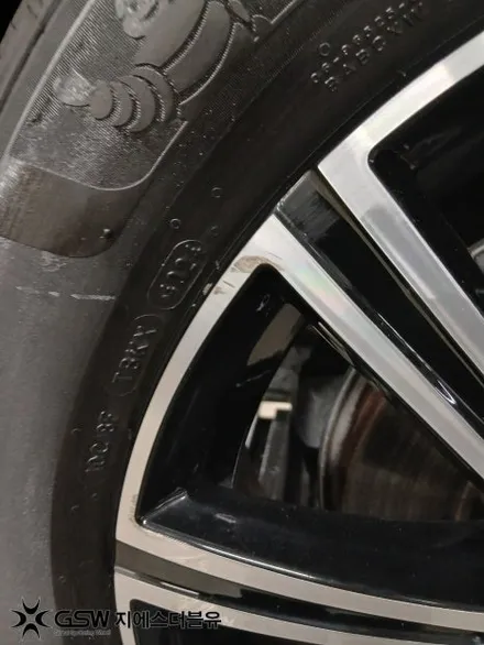 부산 볼보 XC60 19인치 다이아컷팅 휠복원 GSW 부산점 작업 후기 / 광주 서구 매월동