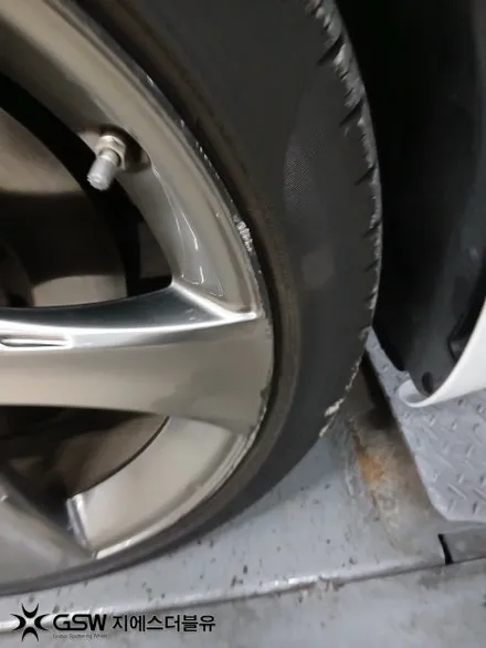 부산 제네시스 G80 휠복원 20인치 반광 스퍼터링 림스크래치 복원 후기 / 광주 서구 매월동