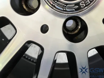 벤츠 CLS400d 20인치 휠 상처로인한 다이아커팅 휠복원 후기 / 광주 서구 매월동
