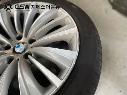 BMW GT5 19인치 포항 휠도색 순정 색상에서 스퍼터링 휠도색 작업 후기 / 광주 서구 매월동