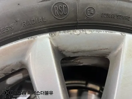 자동차휠수리 BMW 6GT 19인치휠 실버 스크래치 작업 후기 / 광주 서구 매월동