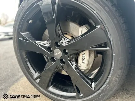 전주 제네시스 GV80 블랙유광 휠도색 22인치 후기 / 광주 서구 매월동