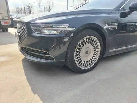 제네시스 G90 휠 복원 [수입차휠수리 수입차휠복원 전주휠 익산휠 군산휠 대전휠 광주휠 광주휠수리 광주휠복원 광주중고차 광주매월동 광주맛집 전주휠수리 전주휠복원 스퍼터링] / 광주 서구 매월동