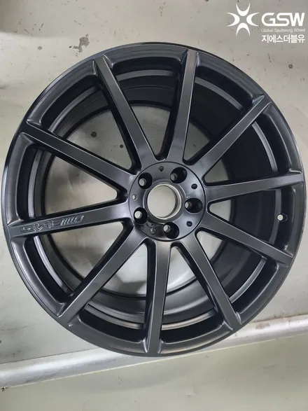 벤츠 S500 AMG 20인치 휠복원 전문적인 순정 휠도색 / 광주 서구 매월동