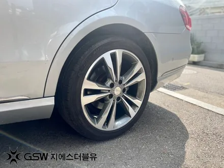 [동탄휠복원] 벤츠 E300 순정 18인치 휠 다이아컷팅 휠 복원 잘하는 업체! / 광주 서구 매월동