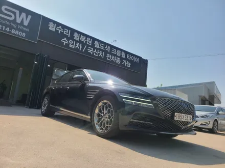 광주에서 G80신형19인치휠복원최고에요~[광주G80신형휠복원][광주G80스퍼터링휠복원][광주G80휠도색복원][광주중고휠][광주휠][광주휠도색수리] / 광주 서구 매월동