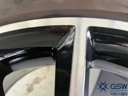 벤츠 CLS400d 20인치 휠 상처로인한 다이아커팅 휠복원 후기 / 광주 서구 매월동