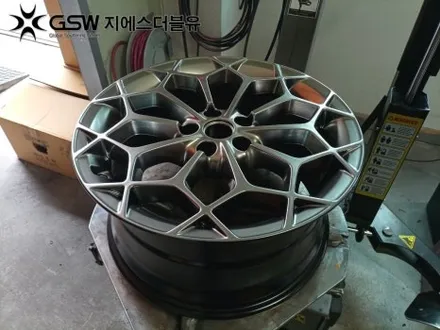 경기광주 제네시스 휠복원 G80 19인치휠 복원 잘하는 업체! 지에스 더블유! / 광주 서구 매월동