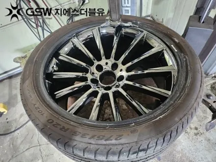 벤츠 S클래스 20인치휠 블랙크롬 남양주 휠도색 / 광주 서구 매월동