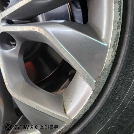 BMW X4 휠도색 후기 광주 19인치 블랙 유광 도색 사례 / 광주 서구 매월동