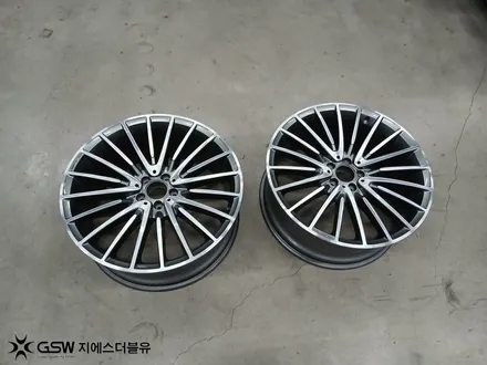 부산 수입차 휠복원 벤츠 S500 다이아컷팅 휠복원 / 광주 서구 매월동
