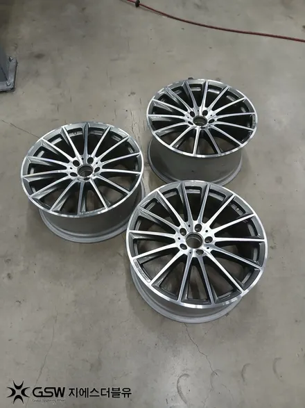 부산 벤츠 S580 20인치 다이아컷팅 휠복원 후기 휠 교체 고민 끝! / 광주 서구 매월동