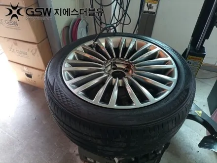 판교 휠복원 기아 K9 20MY 19인치 반광 스크래치 복원장착 작업 후기 / 광주 서구 매월동