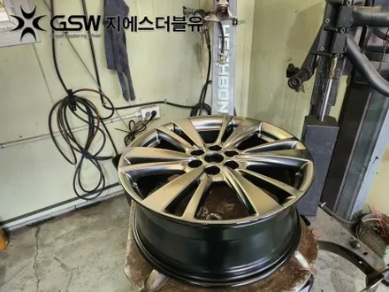 이천 휠도색 캐딜락 XT5 20인치휠 반광 스퍼터링 휠도색 작업 후기 / 광주 서구 매월동