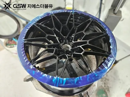 광주 BMW 휠도색 M4 20인치휠 블랙유광 작업 후기 / 광주 서구 매월동