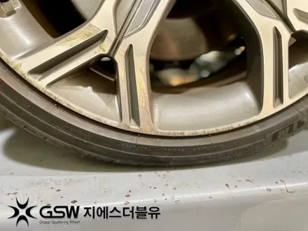 광주 휠복원 스팅어 19인치휠 다이아컷팅 작업 후기 / 광주 서구 매월동