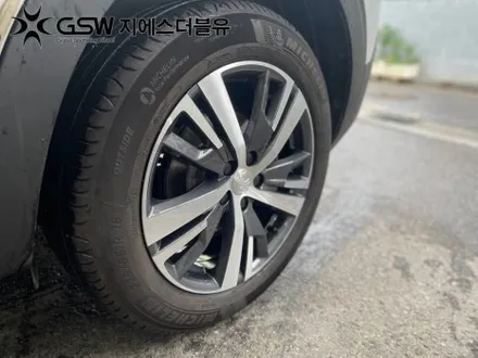 수원 푸조 5008 18인치휠 상처로 인한 다이아컷팅 휠복원 작업 후기 / 광주 서구 매월동