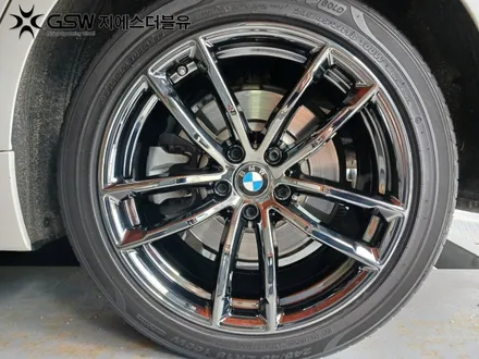 BMW 520D 18인치휠 블랙크롬 일산 휠도색 / 광주 서구 매월동