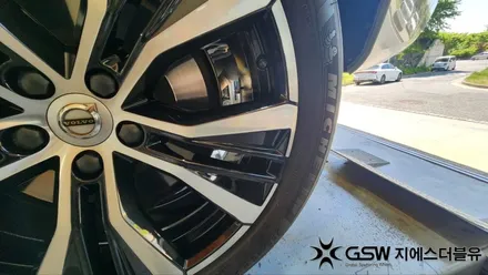 볼보 XC60 20인치휠 다이아컷팅 안산 휠복원 작업 후기 / 광주 서구 매월동