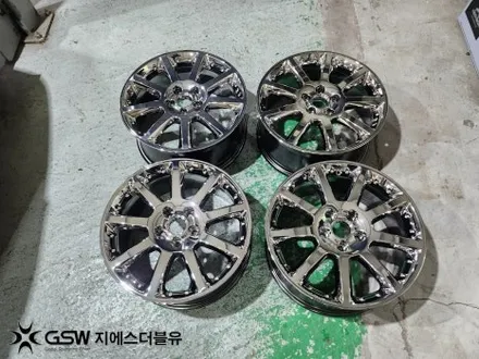 캐딜락 STS 18인치휠 버핑휠 화이트 크롬 대구 휠도색 / 광주 서구 매월동