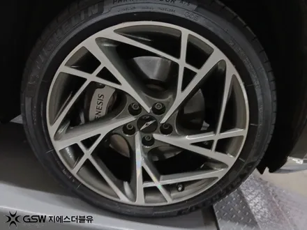 부산 G90 휠복원 전문 GSW 20인치 다이아컷팅 휠 림 스크래치 복원 후기 / 광주 서구 매월동
