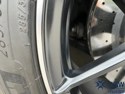 [GSW]벤츠 S63 AMG 순정 20인치 다이아커팅 휠복원 및 휠도색 / 광주 서구 매월동