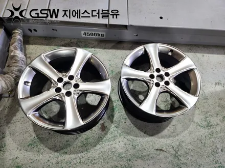 아산 휠복원 제네시스 G80 20인치휠 반광 스퍼터링 휠복원 작업후기 / 광주 서구 매월동