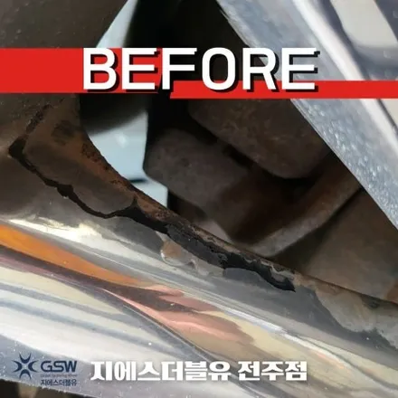 전주 휠도색 카니발 19인치휠 화이트 크롬 휠도색 작업 후기 / 광주 서구 매월동