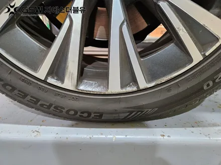 분당 볼보 XC90 20인치휠 다이아컷팅 휠복원 작업 후기 / 광주 서구 매월동