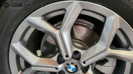 안양휠복원 BMW X4 19인치휠 반광 스크래치 작업 후기 / 광주 서구 매월동