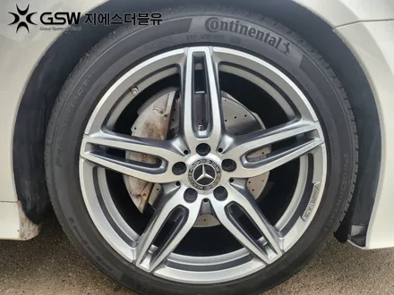 대구 벤츠 E220D AMG 19인치휠 다이아컷팅 휠복원 작업 후기 / 광주 서구 매월동