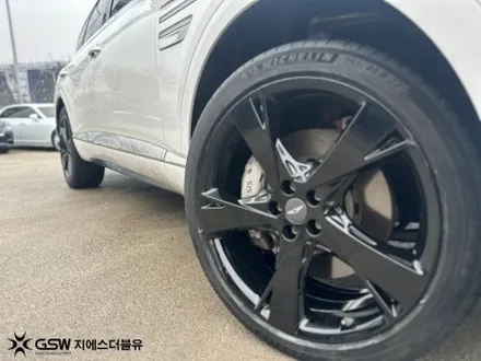 전주 제네시스 GV80 블랙유광 휠도색 22인치 후기 / 광주 서구 매월동