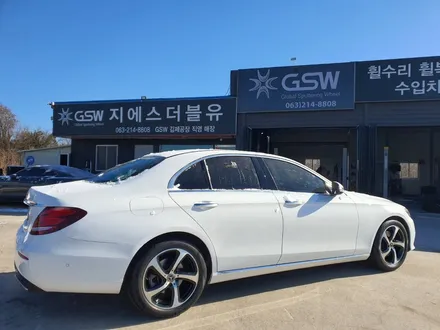 [지에스더블유 광주점] 벤츠 E250 18인치 휠 순정 다이아컷팅휠 휠복원 / 광주 서구 매월동