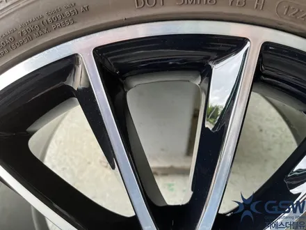벤츠 CLS400d 20인치 휠 상처로인한 다이아커팅 휠복원 후기 / 광주 서구 매월동