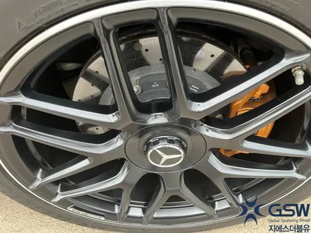 [GSW]벤츠 S63 AMG 순정 20인치 다이아커팅 휠복원 및 휠도색 / 광주 서구 매월동