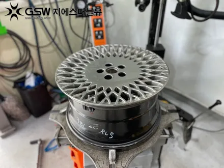 [수원휠복원] 제네시스 G80 19인치 휠 상처로 인한 휠복원 작업 후기 / 광주 서구 매월동
