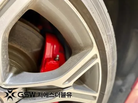 광주 휠복원 스팅어 19인치휠 다이아컷팅 작업 후기 / 광주 서구 매월동