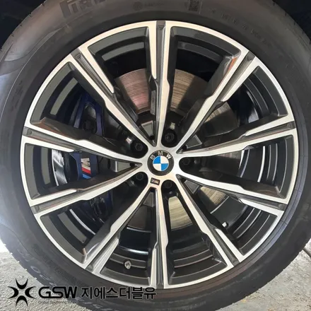 BMW 휠복원 X5 20인치휠 다이아컷팅 잘하는 업체! GSW! / 광주 서구 매월동
